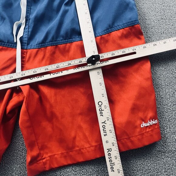 Chubbies Shorts Adult Extra Large Colorblock Surf Swim Outdoor Active Casual Men - Picture 10 of 13